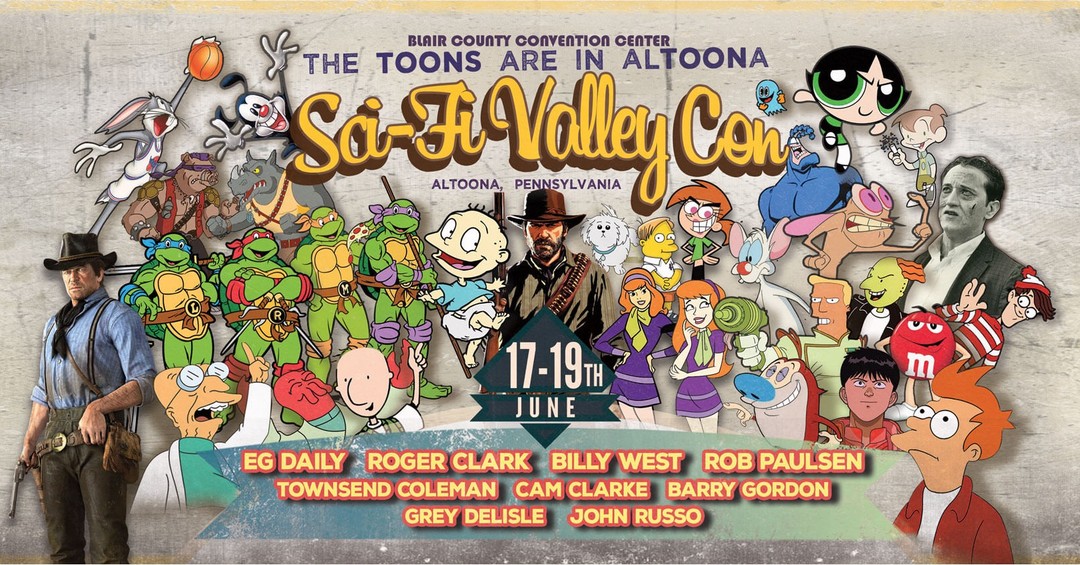 Hey friends! While we are still working on our plan for 2023, make sure you check out SciFi Valley Con this weekend in Altoona, Pa at the Blair County Convention Center. This show has always been a fun one for us and want to share the fun with you.